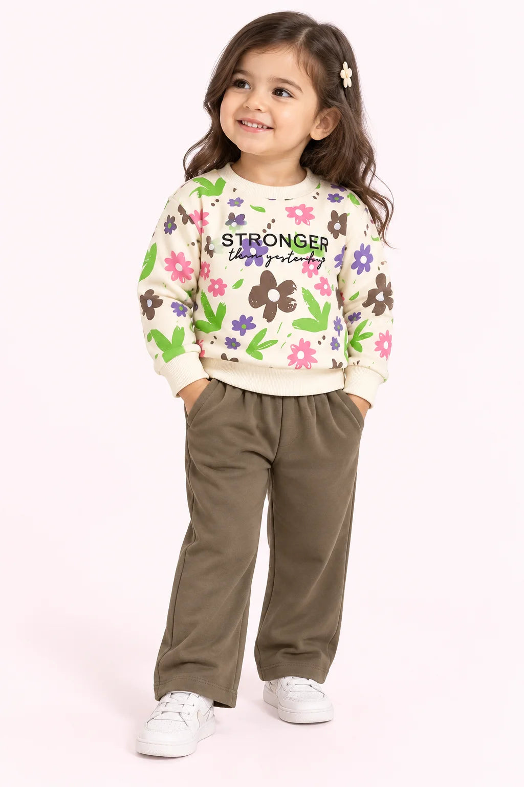 Girl 2 Strong Flower