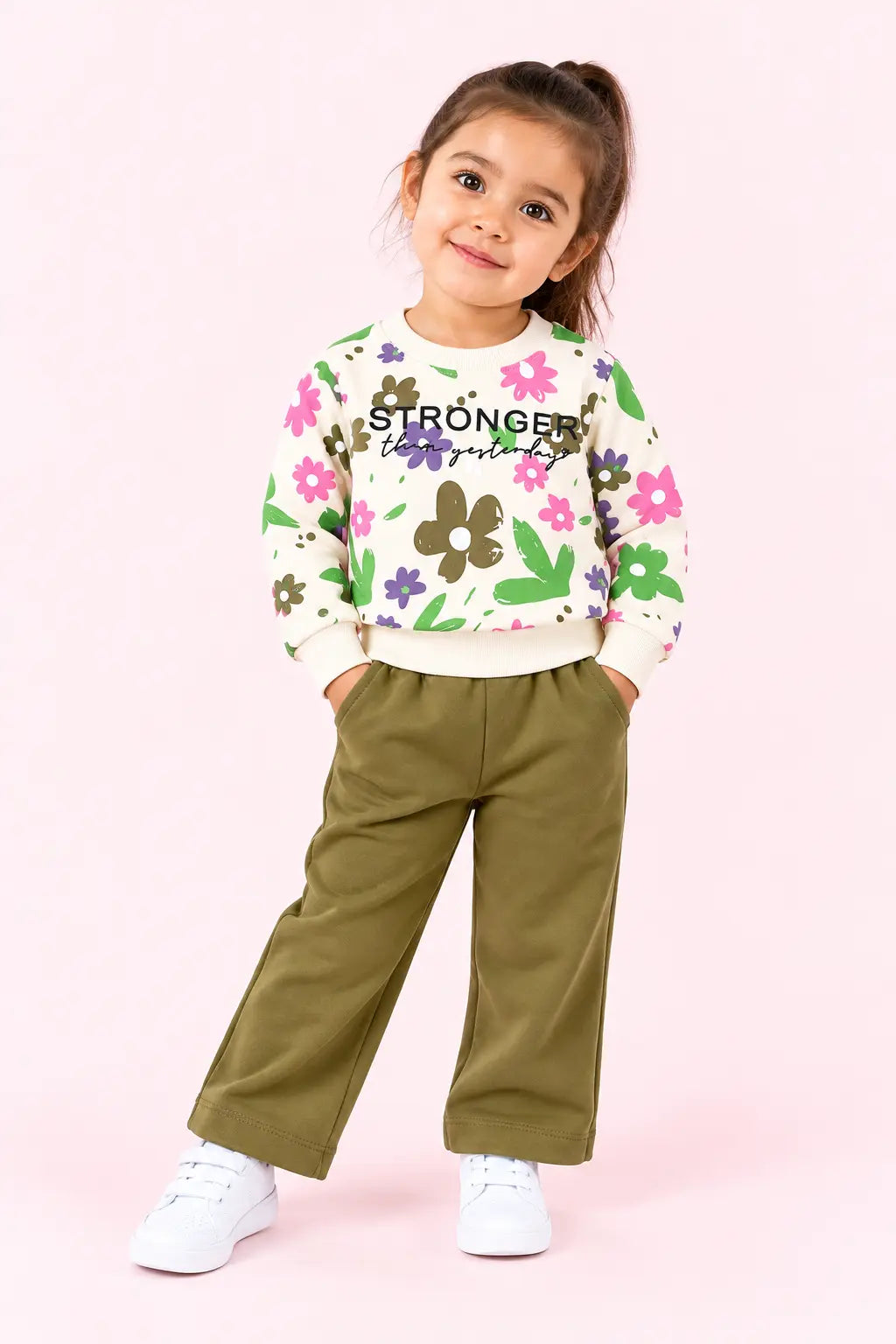 Girl 2 Strong Flower