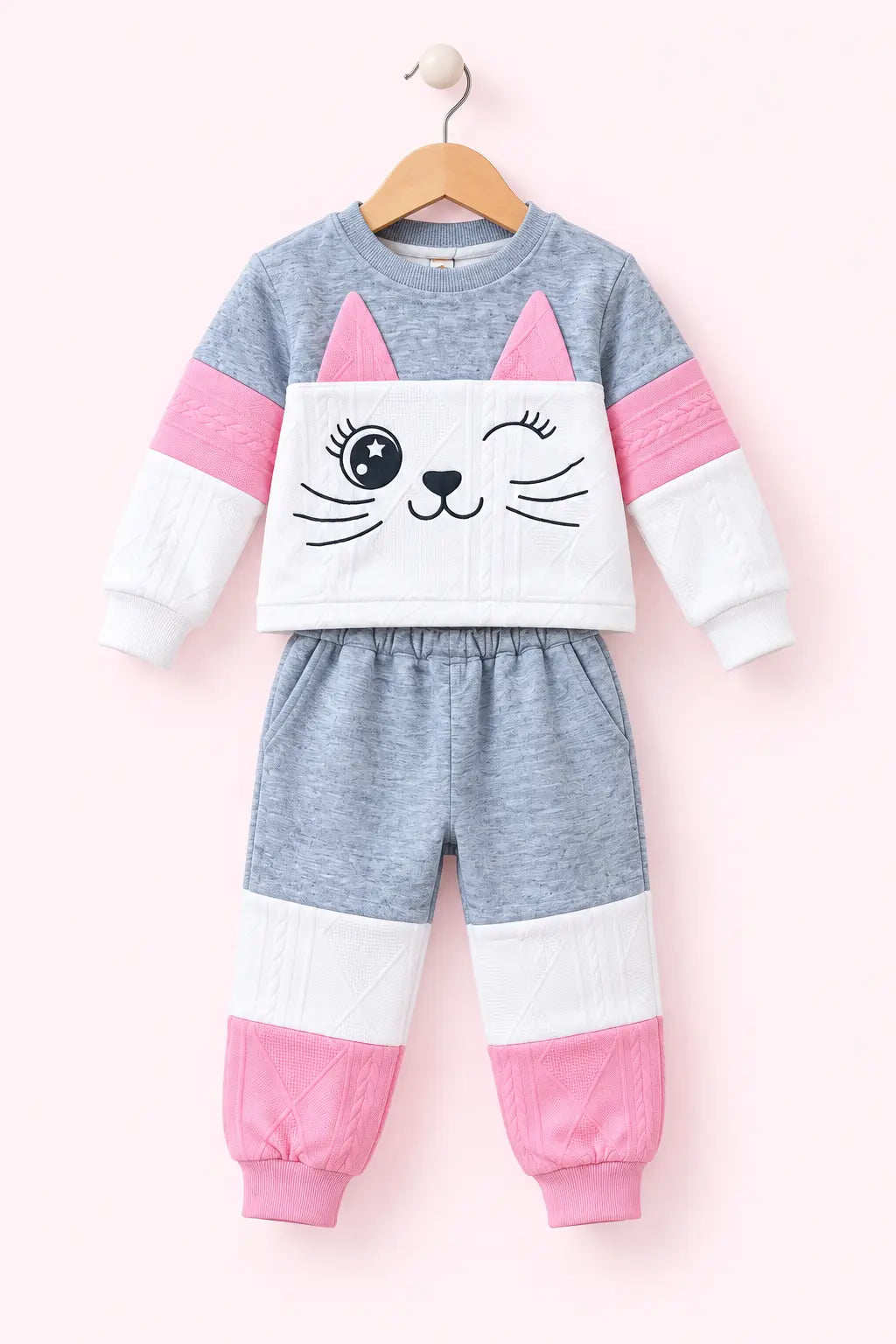 Girl 1 Pink Cat