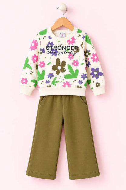 Girl 2 Strong Flower