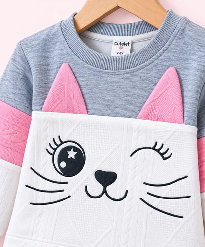 Girl 1 Pink Cat