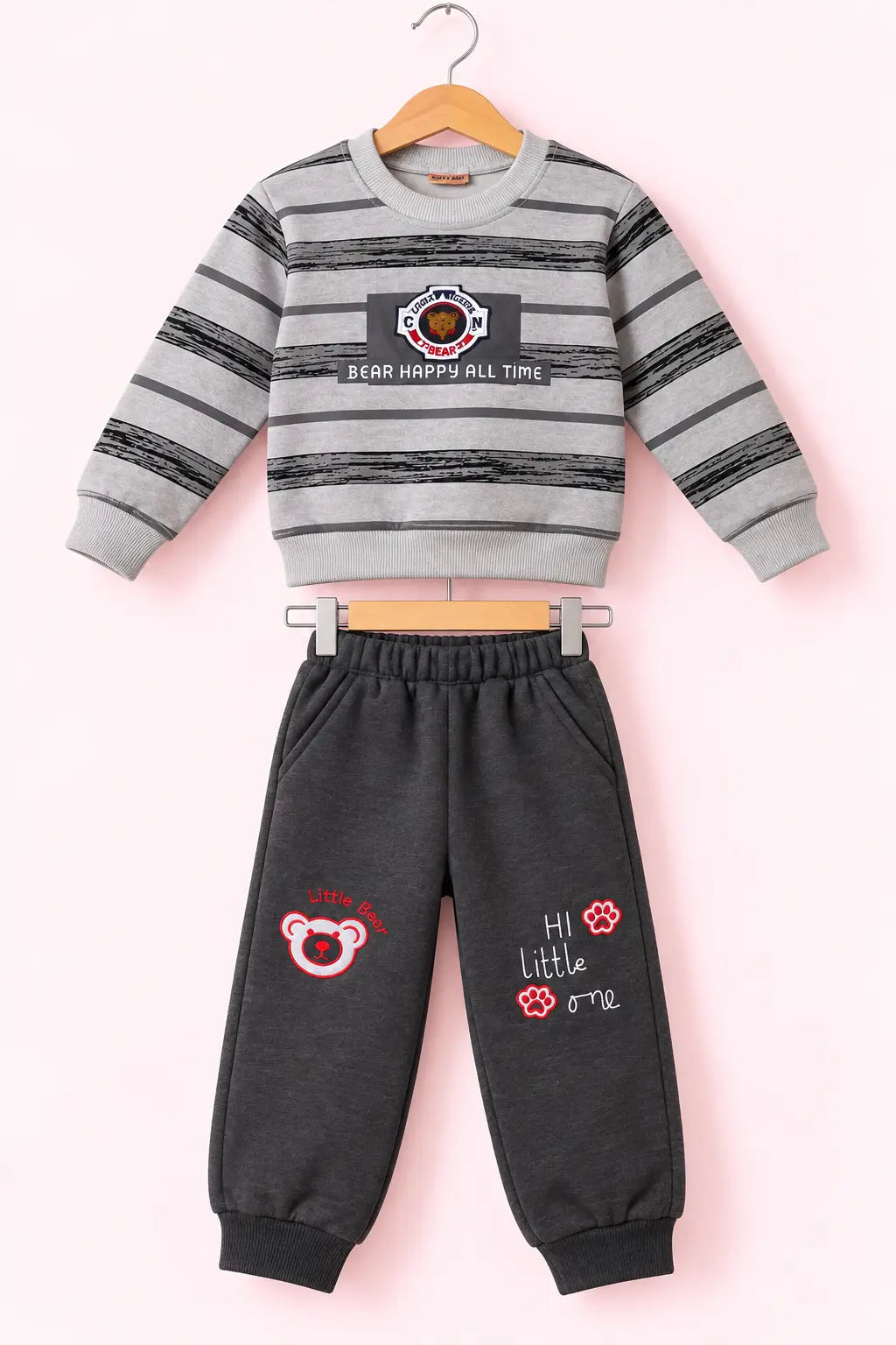 Boy 6 Bear Happy