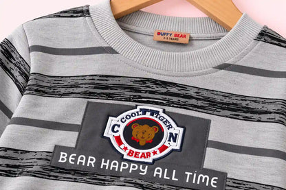 Boy 6 Bear Happy